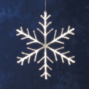 LED-jõuludekoratsioon Konstsmide Lumehelves Ø 40 cm