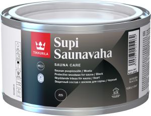 Puiduvaha Tikkurila Supi Saunavaha must