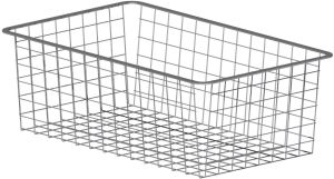 Restkorv Lundbergs 427 x 427 mm hõbedane