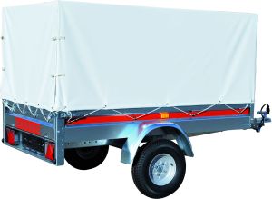 Raamiga haagisekate Stema