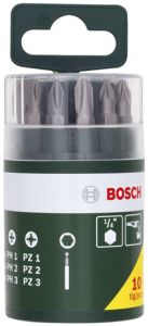 Kruviotsakute komplekt 10-osaline