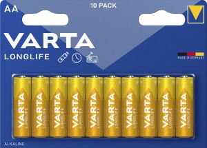 Patareid Varta Longlife AA 10 tk
