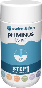 pH Miinus Swim&amp;Fun 1,5 Kg ujumisbasseinidele