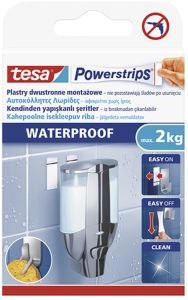 Kahepoolne kleeps tesa® Powerstrips Waterproof Large
