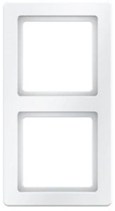 Raam Berker S1 valge 2-ne