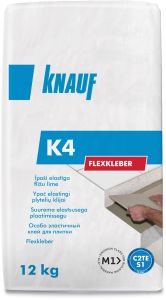 Elastne plaatimissegu Knauf K4 12 kg