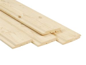 Välisvoodrilaud UYVK peensaetud kuusk 21 x 120 mm 6 tk