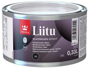 Tahvlivärv Tikkurila Liitu M must