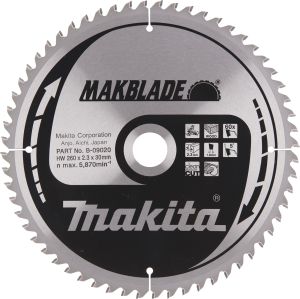Saeketas Makita 260 X 30 X 2,3 MM 60 T