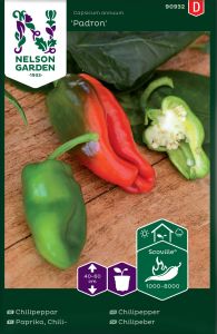 Tšillipaprika Padron