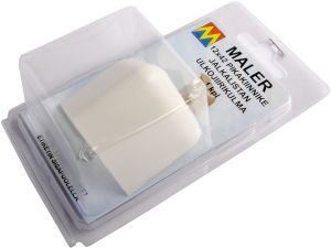 Põrandaliistu välisnurk PVC valge 12 x 42 mm