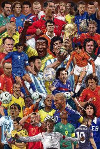 Poster Reinders 024 Legendary Footballers