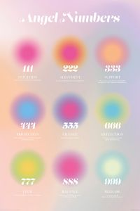 Poster Reinders 053 Angel Numbers