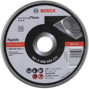 Lõikeketas Standard for Inox 125 mm 10 tk