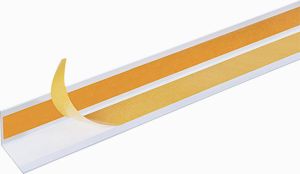 Nurgaprofiil PVC iseliimuv 30 x 30 x 2600 mm