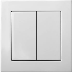 Süvistatud lüliti Epsilon 2-os raamita valge