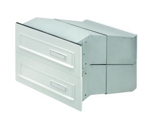 Süvistatav postkast Burg Wächter 795W valge