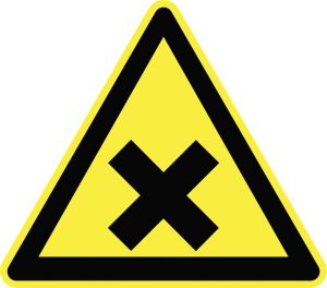 Kleebis &quot;Kahjulik või ärritav aine&quot;