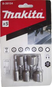 Magneetiliste padrunite komplekt Makita 5 osaline