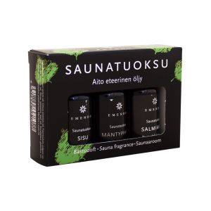 Saunaaroomide komplekt Emendo 3 x 10 ml