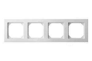 Raam Epsilon Slim 4-ne valge