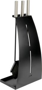 Kaminatarvikute komplekt Pisla HTT Kelo must