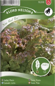 Lehtsalat tammeleheline New Red Fire