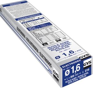 Keevituselektroodid Gys rutiil 1,6 mm