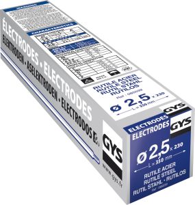 Keevituselektroodid Gys rutiil 2,5 mm