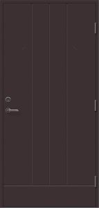 Välisuks Ystad pruun