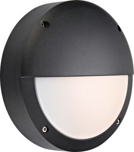 Seinavalgusti Markslöjd Hero, Ø 22 cm must