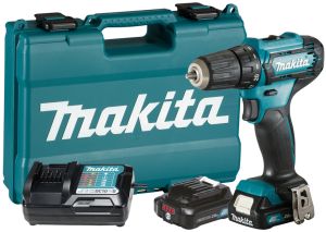 Akutrell Makita DF333DWAE, 12 V + 2 x 2,0 Ah