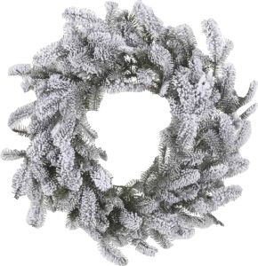 Jõulupärg härmatisega  Ø 45 cm