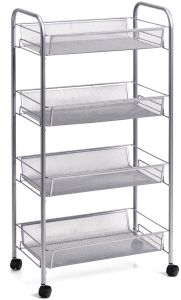 Riiul ratastel 42,5 x 83,5 x 26 cm