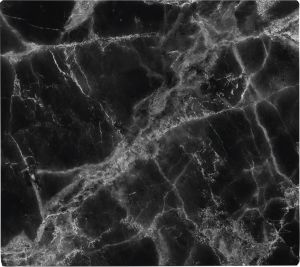 Pliidi katteplaat Marmor must