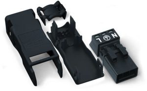 Pistikupesa Wago Winsta mini, 3 pistikut,1,50 mm²