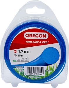 Trimmeri jõhv Oregon 1,7 mm x 15 m, sinine
