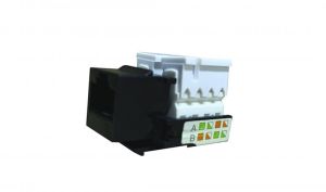 Moodulpesa arvutipistikule RJ45 cat6 must