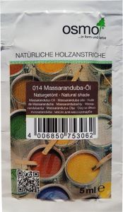 Terrassiõli tester Osmo 014 Massaranduba naturaaltoon 5 ml