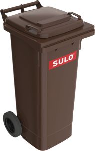 Prügikonteiner biojäätmetele Sulo 80 l, pruun