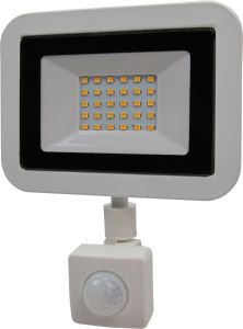 LED-prožektor Acuma Mini liikumisanduriga 20 W valge