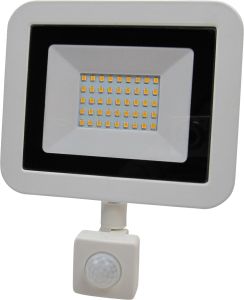 LED-prožektor Acuma Mini liikumisanduriga 30 W valge