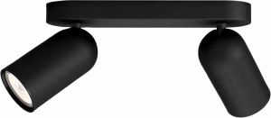 Kohtvalgusti Philips myLiving Pongee 2-osaline, must