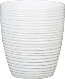 Orhideepott Alaska Ø 14 cm, valge