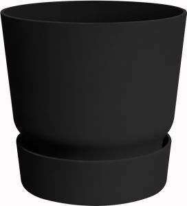 Õuepott Elho Greenville Ø 20 cm, must