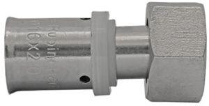 Ameerika ühendusega liitmik Aqua Rubinetterie AL-PEX press 16 x 1/2" SK