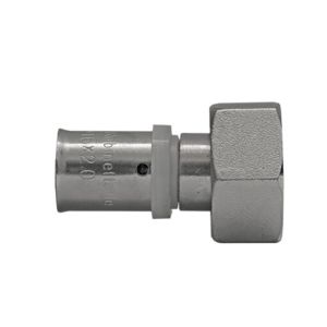 Ameerika ühendusega liitmik Aqua Rubinetterie AL-PEX press 16 x 3/4" SK