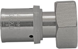 Ameerika ühendusega liitmik Aqua Rubinetterie AL-PEX press 20 x 3/4" SK