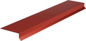 Räästaplekk Toode RR29 punane 2500 mm