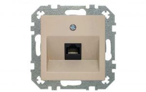 Arvutipesa Liregus Retro 1 x RJ45 CAT6, beež